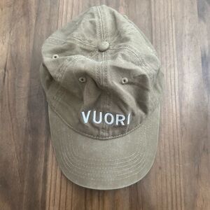 Vuori green adjustable hat